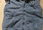 Grey Gilet with Hood. Age 9-10