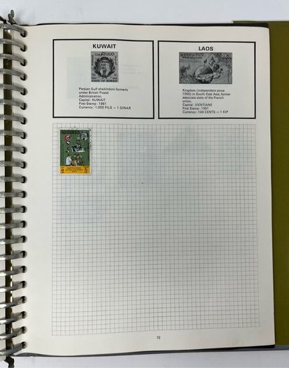 Collection: Used world collection In New World Stamp Album