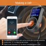 FM Modulator Car Bluetooth FM Transmitter Aux Out Handsfree Car Kit Music Player Auto Scan Frequency with Micro SD Card Slot Image 4