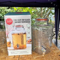 Drinks Dispenser Glass 7.6l Designer