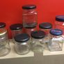 Jars with Lids.                       For Jams, Candles, Crafty, Crafters, Home Storage Image 3