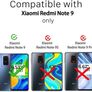 Xiaomi Redmi Note 9 - 2 Pack Screen Protector & Clear Case Cover Image 3