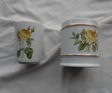 2 James Kent Old Foley Containers.