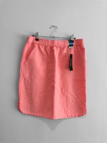 New Dunnes Stores Coral Linen Skirt