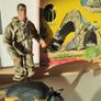 GI JOE / DR. X Vintage Military Action Figures + Ultra Corps Field Tent Image 3