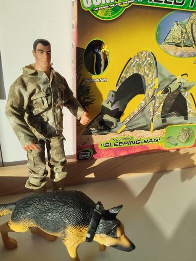 GI JOE / DR. X Vintage Military Action Figures + Ultra Corps Field Tent