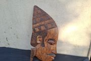 Large wood frame decor postage possible