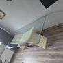 7ft glass table Image 2