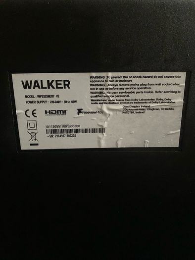 Walker 32 inch TV