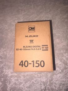 New camera Lense M.Zuiko digital