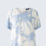 Oui Top White Blue - Fits UK 8 to 10 - New Without Tags RRP 120 Image 7