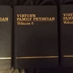 Virtues Vintage Family Physician Book Set