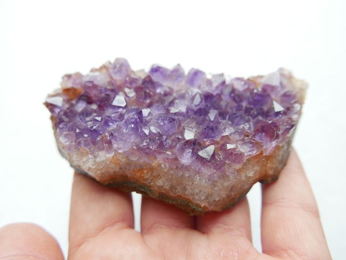 Natural Amethyst Geode Quartz Crystal Cluster
