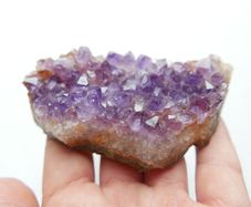 Natural Amethyst Geode Quartz Crystal Cluster