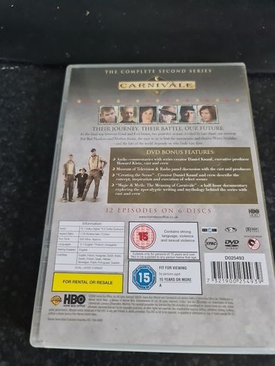Carnivale DVD