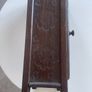 Antique Hand Carved Tall wooden Trinket Image 4
