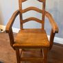 PRICE DROP Solid pine dining table with 8 chairs (6 single 2 carver) Image 6