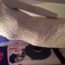 1960s Mandell Couture White Lace Vintage Mini Dress Image 2