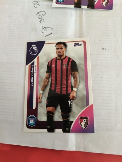 AFC Bournemouth Topps Premier league cards