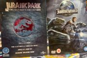 Jurassic Park 1-3 Ultimate Collection Dvd Boxset + Sequel Jurassic World