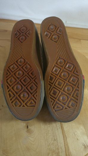 Rare Sample Mens PRO-Keds Royal Lo Brown Leather Sneakers Size Ire 8 / EUR 42