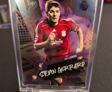 Steven Gerrard Liverpool FC Topps Total Football Fans Choice /25