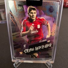 Steven Gerrard Liverpool FC Topps Total Football Fans Choice /25