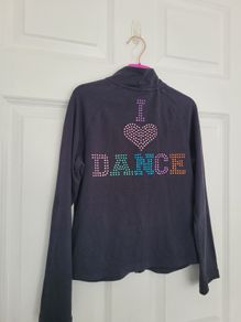 Girls Zip Jumper. 8-10yrs