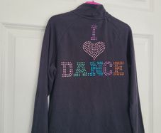 Girls Zip Jumper. 8-10yrs