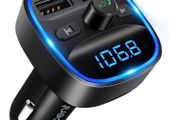LENCENT Bluetooth FM Transmitter Car Adapter