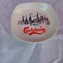 carslberg ashtray,,good condition,,pitting on glaze,,overall good, thank you, collectors item, handy for man cave, home bar etc, if buyer collects cheaper .take as is . Image 3
