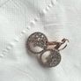 Absolute rose gold necklace and earrings Image 4