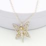 St Justin Sterling Silver Fairy Necklace In Original Box Image 5