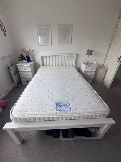 4ft small double bed with mattress