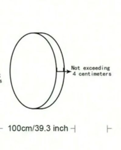 Outdoor/ Indoor Round Table Cloth