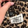 leopard wide leg trousers Image 4