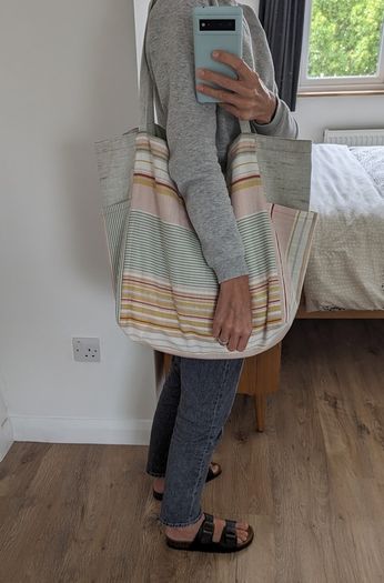 Brand new handmade tote / beach bag