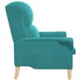 Armchair Turquoise Velvet Image 5