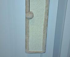 Cream Hanging Scratching Post