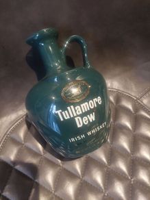 Tullamore dew whiskey decanter