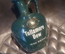 Tullamore dew whiskey decanter