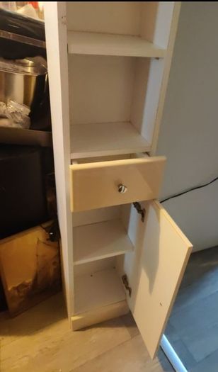 storage bathroom cabin