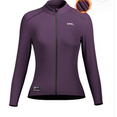 Women's  Cycling Jersey,  Winter  Fleec, Size L
