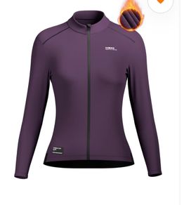 Women's  Cycling Jersey,  Winter  Fleec, Size L