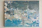 Original Art Irish Art Original Seascape Arctic aesthetic