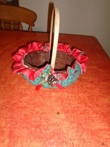 Decorative Christmas Basket for Sale