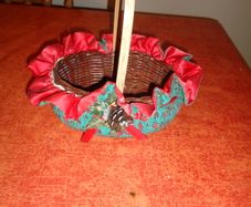 Decorative Christmas Basket for Sale