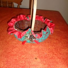 Decorative Christmas Basket for Sale
