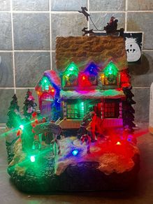 Vintage Christmas house. Please read description!