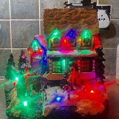 Vintage Christmas house. Please read description!